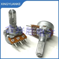 1Pcs/Lot 16 Type Amplifier Audio Volume Potentiometer B10K B20K B50K B100K B1K 3Pin Single Potentiom