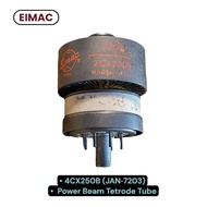 หลอดสุญญากาศ Ceramic/Metal Power Tetrode รุ่น 4CX250B (JAN7203) จาก EIMAC USA | NOS