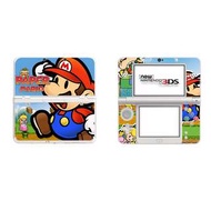 全新Paper Mario New Nintendo 3DS 保護貼 有趣貼紙 全包主機4面
