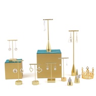 Creative Earring Holder Jewelry Holder Ring Holder Live Props Stall Jewelry Holder Metal Necklace Ho