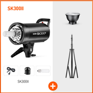 全城熱賣 - 專業影視閃光燈加燈架加標準罩-SK300II+2.8米燈架+標準罩
