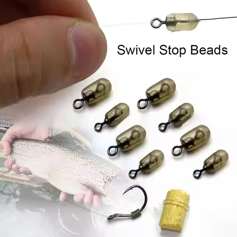 Connector Fishing Tackle Quick Change Feeder Coarse Swivel Stop Beads Spinner Swivel Carp Fishing Ac
