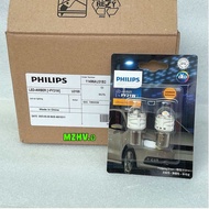 หลอดไฟถอย ไฟท้าย ไฟเบรค ไฟเลี้ยว PHILIPS PRO3100 LED WY21 PY21 AMBER W21 P21 WHITE/RED