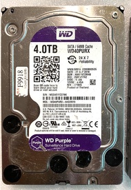 威騰 WD 紫標 4TB 桌上型電腦 內接硬碟 3.5吋.二手