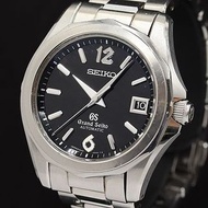 Seiko Grand Seiko 機械 9S55-0050 AT/自動黑色錶盤男士手錶