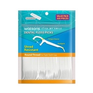 Watsons 50 ชิ้น x3 กล่อง วัตสัน ก้านขัดฟัน ไหมขัดฟัน เส้นกลม และแบน ชนิดด้าม Watson ไหม ไหม ขั