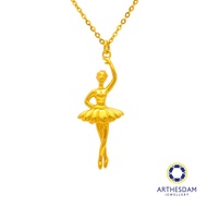 Arthesdam Jewellery 916 Gold Graceful Ballerina Necklace