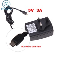 UK AC to DC 5V 3A Micro USB Power Supply Adapter for Windows Android Tablet [freestyle01.my]