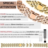 JOYOZY Metal Bands Compatible with Samsung Galaxy Watch 7 40mm 44mm/FE 40mm 44mm/Galaxy Watch 6 40mm