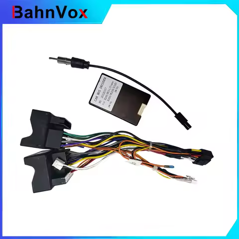Adapter CAN Bus Decoder 16 Pin Connector Car Android Cable for Mercedes Benz E Class W200 W211 W212 