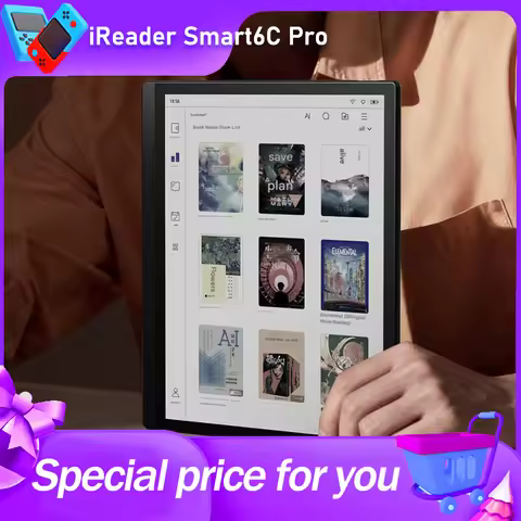iReader Smart6C Pro Color E Ink Tablet 10.3 Inch eBook Reader 4GB 128GB Stylus Handwriting Bluetooth