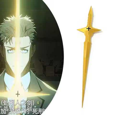 Anime JJK Higuruma Hiromi Cosplay Props Sword Executioner's Blade Detachable Prop Women Men Hallowee