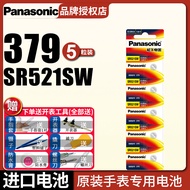 Bateri Jam Tangan Panasonic SR521SW 379 Sesuai untuk Tianwang CK Cartier Belon Biru TITUS Rossini Wa