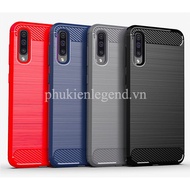 Ốp lưng chống sốc Vân Sợi Carbon RUGGER ARMOR cho SamSung Galaxy A30s