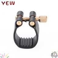 YYE ​Ligature Fastener​, Black Mouthpiece Cover​ ​Clarinet Ligature​, ​Durable PU ​Plastic Cap​ ​Cla