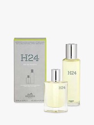 Hermes H24 Eau de Toilette Natural Spray 30ml + 125ml Refill愛馬仕律動H24淡香(30ml正裝+125ml補充裝)