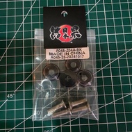 RESULT JAPAN NUMBER PLATE LICENSE FRAME BOLT SCREW M6