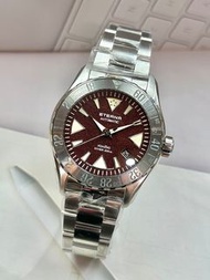 ⚜️全新 行貨 有門市⚜️ ETERNA AUTOMATIC WATCH 綺年華 knotiki 夜光面/啡面