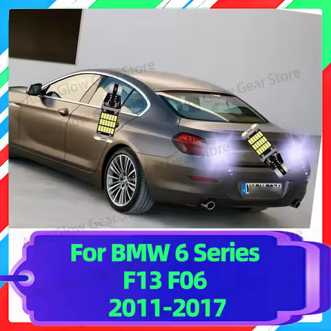 2pcs LED Reverse Light Backup Lamp T15 W16W For BMW 6 Series F13 F06 2011 2012 2013 2014 2015 2016 2