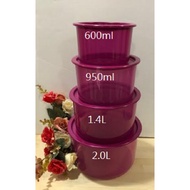 4pcs/set tupperware one touch topper in purple (4)