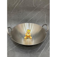 Vienna 36cm stainless steel frying pan / Vienna wok / wok pan