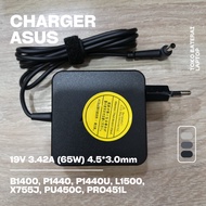 Asus B1400 P1440 P1440U L1500 X755J PU450C PRO451L 19V 3.42A (65W) 4.5*3.0mm Laptop Charger Adapter