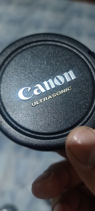 ฝาปิดหน้าเลนส์ ยี่ห้อCanon Ultrasonicขนาด52mm 58 mm 72mm 77mm แท้ Made in Japan สภาพดี