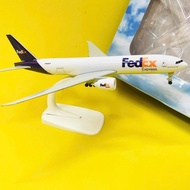 FedEx Boeing 777F Airplane - High Quality 1:400 Scale Model, Display - Gift - Collectible