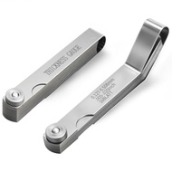 【FSFO】2PCS Feeler Gauge Set Stainless Steel Feeler Gauge Thickness Gauge for Valves