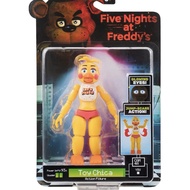 Five Nights at Freddy’s Toy Chica 5" Figure with Jumpscare Feature & GITD Eyes