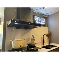 Good Quality~EFFEGI Range Hood ECH-102EB90 + Gas Hob ECT278GN Full Set Include Aluminium Hose And Ca