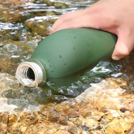 Outdoor Sling Water Bottle Aluminum Hanging Bag Large Capacity Travel Sports Portable Water Bottle P