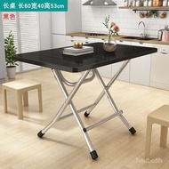 Folding Table Rental House Table Rental Household Dining Table Dormitory Study Dining Small Table Outdoor Stall Portable