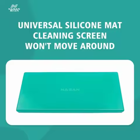 Nasan 7-inch Super Soft Wear-Resistant Magic Universal Silicone Pad For Mobile Phone (Flat/Curved) L