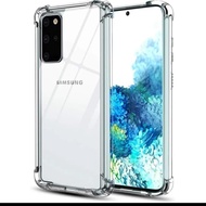 Anti Crack SAMSUNG S20 FE / SAMSUNG S20 FE Hardcase Mika Keras Casing Case Akrilik Bening Crack Fuze