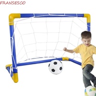 FRANCESCO Soccer Goal Post Net Set, High-Strength Frame Foldable Kids Soccer Goal, Easy Installation
