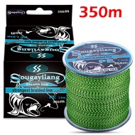 Sougayilang 150M 350 550M 4 Strands Speckled Braided Fish Line 20-78LB Smooth Durable Carp Bass Fish