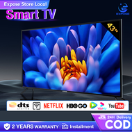 Smart TV 43 Inch Android TV 32 inch TV 4K Digital TV EXPOSE LED UHD Android 12.0 HDR With WiFi 2 Years Warranty