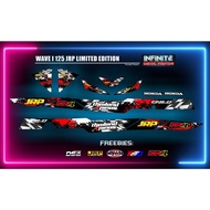 ◆✘✆WAVE i 125 STICKER (JRP THAILAND DECALS) W/ FREEBIES