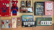 Bearbrick 400% 100% 1.2012年一番特賞蜘蛛俠$2980 2. 2012年一番last賞Venom$550 3.porter$400 4.超人特攻隊last賞$580 5.ser