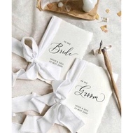 Wedding Vows Card Set with Decor Accessories 4U01 – His Vows Her Vows, Wedding Decoration Photograph