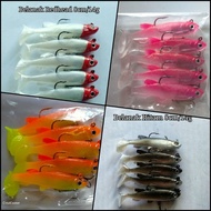 Belanak  8cm / 5pcs soft plastic /  lure
