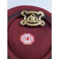MERAH Camel Beret Hat for Detective | Camel Camel And Emblem | Red Camel Beret