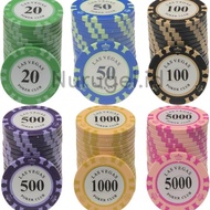 Poker Chip Coin 25 pcs Blackjack Baccarat Casino Coins