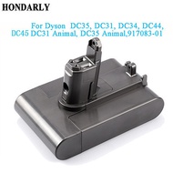 22.2V 2500mAh Li-ion Vacuum Battery for Dyson DC35 DC45 DC31 DC34 DC44 DC31 Animal DC35 Animal