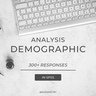 EXCEL / SPSS Run Result Data Analysis Demographic & Statistical