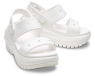 รองเท้าแตะผู้หญิง Crocs Classic MEGA CRUSH SANDAL รองเท้าผู้หญิงแบบรัดส้น รองเท้าแตะลำลอง รองเท้า cr