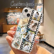 1ชิ้น เคสโทรศัพท์ที่กำหนดเองด้วย DIY, เคสใส TPU, เหมาะสำหรับคู่รัก เพื่อน สัตว์เลี้ยง สไตล์ฟิล์มวินเ