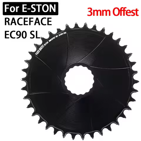 PASS QUEST 3mm Offset Direct Mounted Chainring for E-STON EC90 SL raceface Wide Narrow Teeth crown M