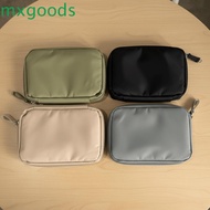 MXGOODS Passport Bag, Solid Color Multifunction Design Travel Wallet, Unisex Water Resistant Hand-he